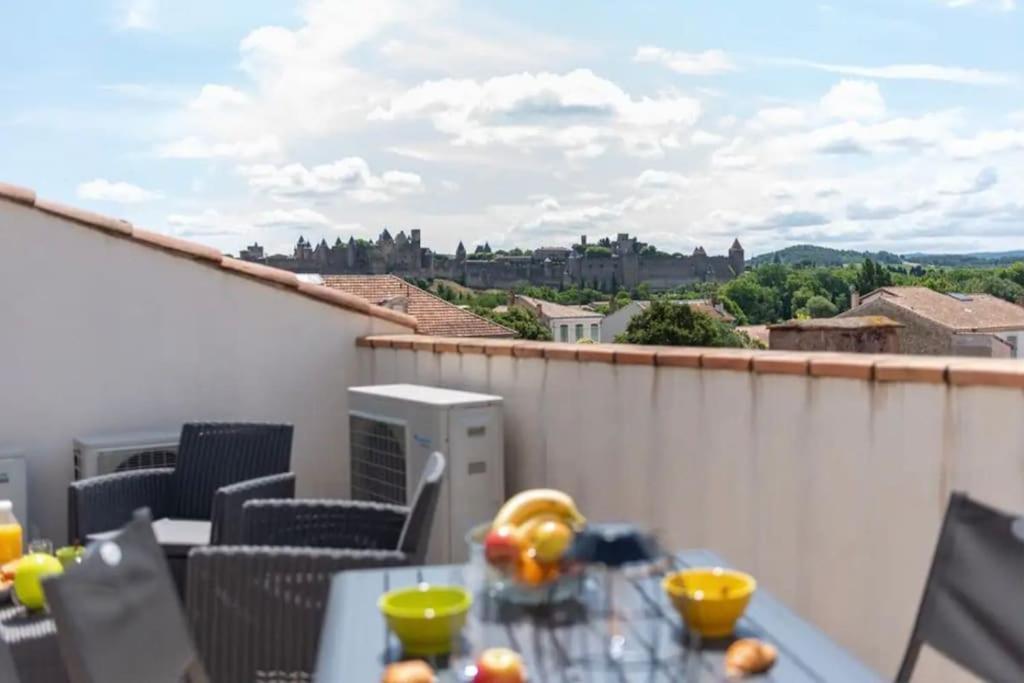 Apartament La Majestueuse Cite Carcassonne Zewnętrze zdjęcie